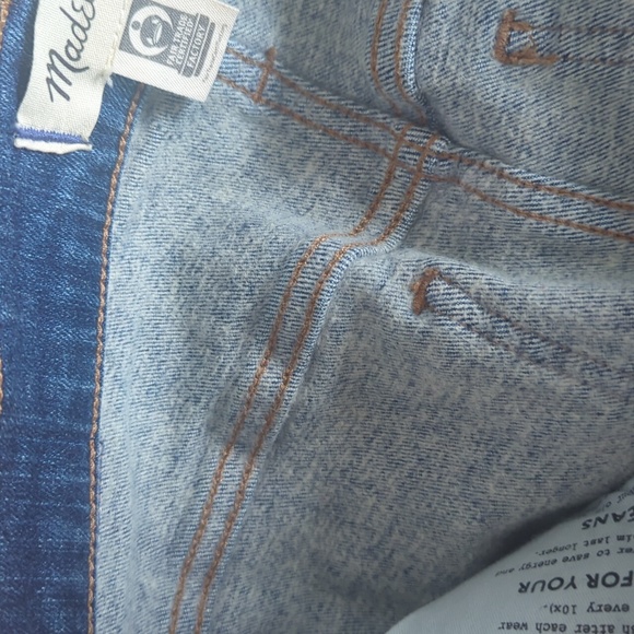 Madewell The Perfect Vintage Jean Manaford Wash Size 25 - Picture 8 of 10
